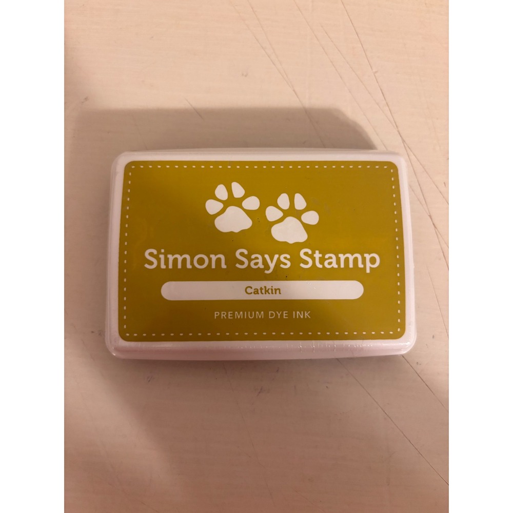 Simon Says Stamp Premium Dye Ink Pad Catkin Green INK048 Made in USA New